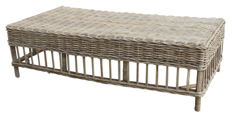 Florabelle Living Coffee Tables Canggu Rattan Rectangle Coffee Table