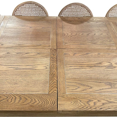 Oneworld Collection dining tables Extendable Oakwood Dining Table