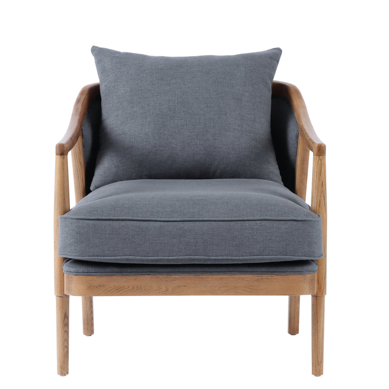 Oneworld Collection armchairs Asteria Armchair Linen Blend