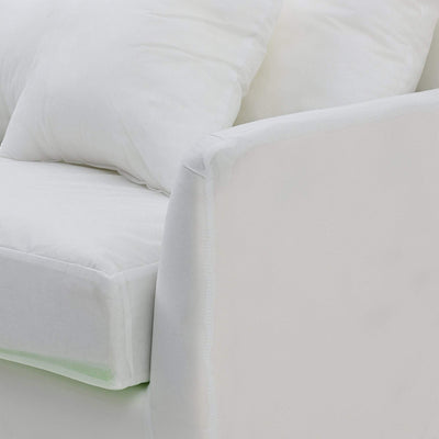 Noosa 2 Seat Hamptons Sofa Base & Cushion Inserts Only
