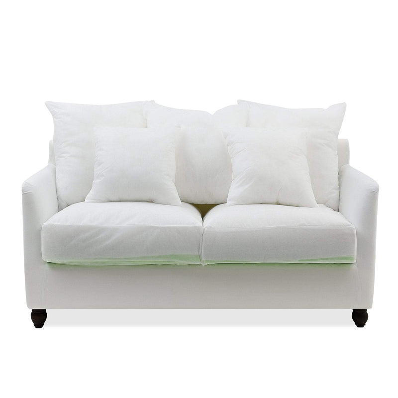Noosa 2 Seat Hamptons Sofa Base & Cushion Inserts Only