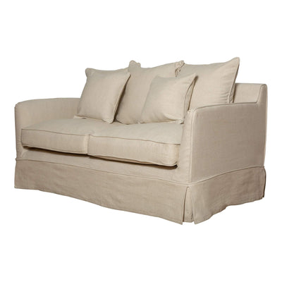 Oneworld Collection sofas 2 Seat Slip Cover - Noosa Beige
