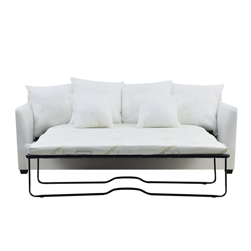 Oneworld Collection sofas Noosa 3 Seat Hamptons Sofa Bed Base & Cushion Inserts Only