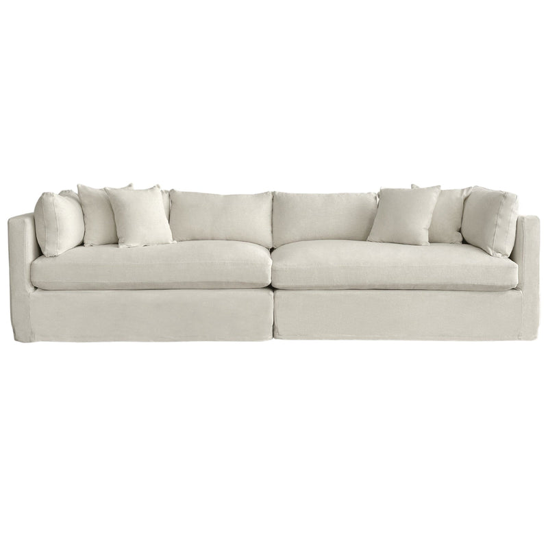 Oneworld Collection sofas Marbella 4 Seat Sofa Ivory