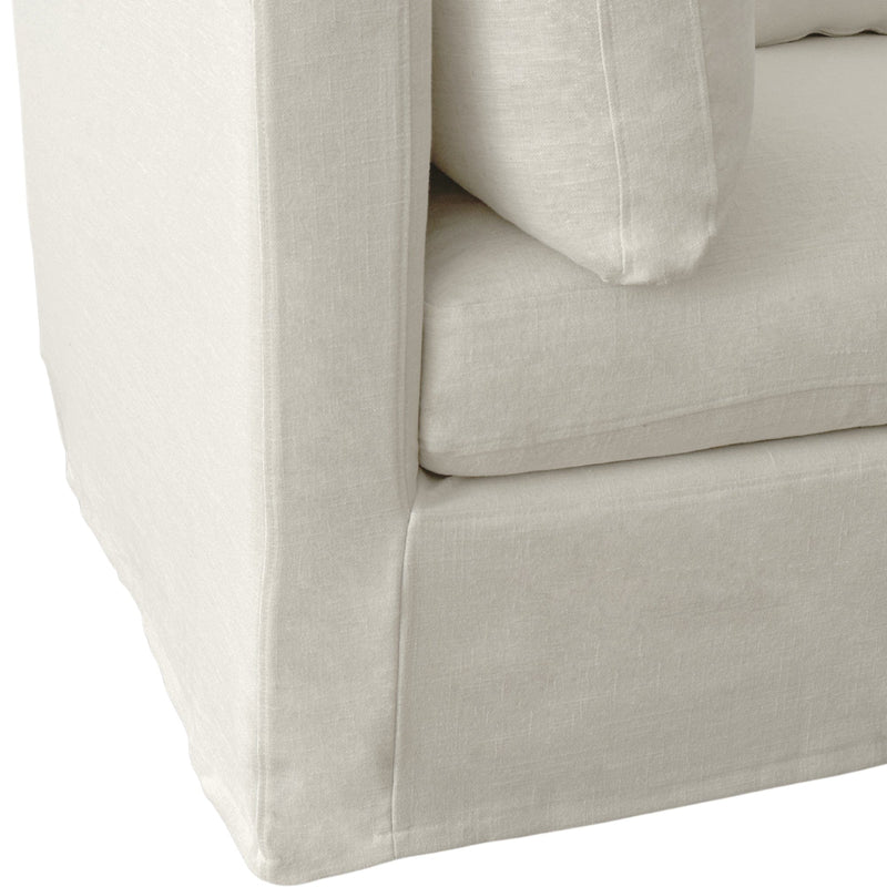 Oneworld Collection sofas Slip Cover - Marbella Modular Sofa A Ivory
