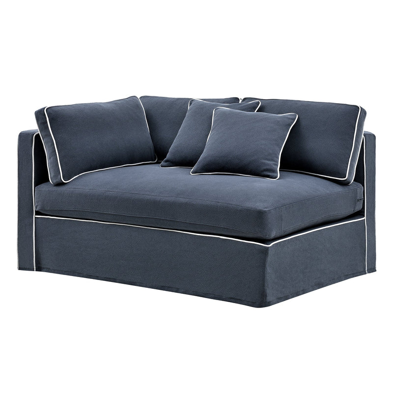 Oneworld Collection sofas Slip Cover - Marbella Modular Sofa A Navy