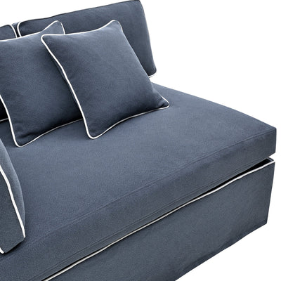 Oneworld Collection sofas Slip Cover - Marbella Modular Sofa A Navy