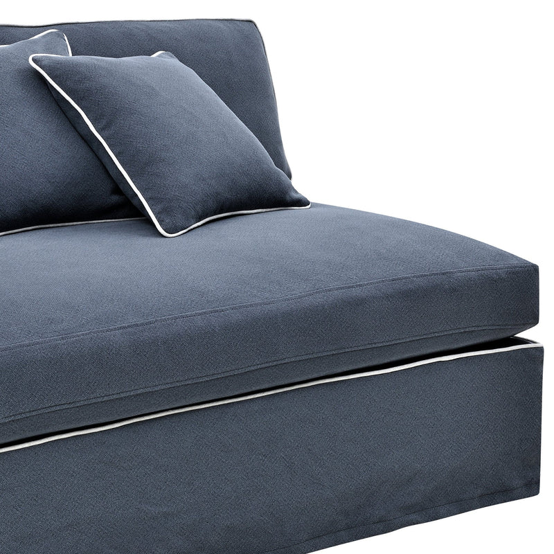 Oneworld Collection sofas Slip Cover - Marbella Modular Sofa A Navy