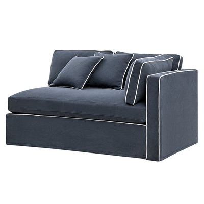 Oneworld Collection sofas Slip Cover - Marbella Modular Sofa B Navy