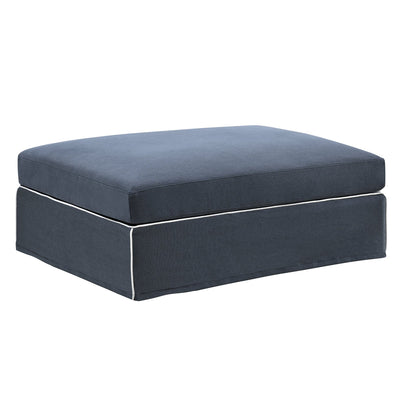 Oneworld Collection sofas Slip Cover - Marbella Modular Sofa C Navy