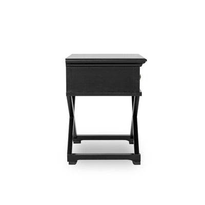 Oneworld Collection coffee tables & side tables Sorrento Black Side Table