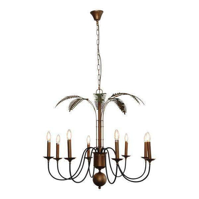 Palm Leaves Chandelier