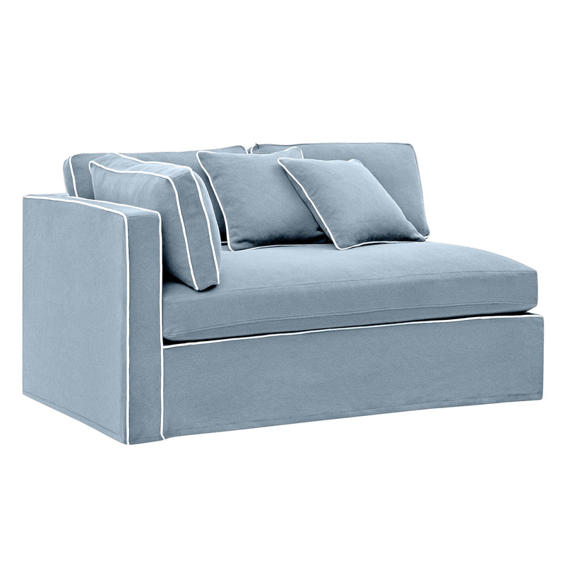 Oneworld Collection sofas Slip Cover - Marbella Modular Sofa A Beach