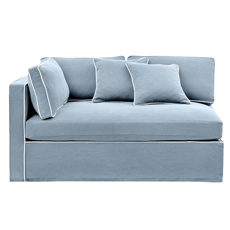 Oneworld Collection sofas Slip Cover - Marbella Modular Sofa A Beach