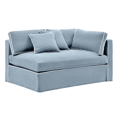 Oneworld Collection sofas Slip Cover - Marbella Modular Sofa B Beach