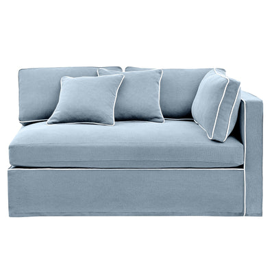 Oneworld Collection sofas Slip Cover - Marbella Modular Sofa B Beach