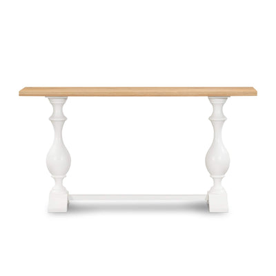 Oneworld Collection consoles & sideboards South Hamptons Oak Console Table Natural/White