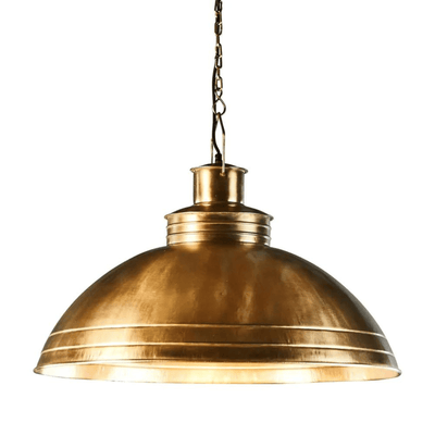 Florabelle Living Lighting Sullivan Ceiling Pendant Antique Brass