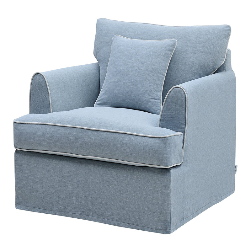 Oneworld Collection NZ Armchair Slip Cover - Byron Beach