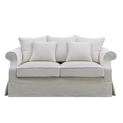 Oneworld Collection NZ sofas 2 Seat Slip Cover - Avalon Ivory