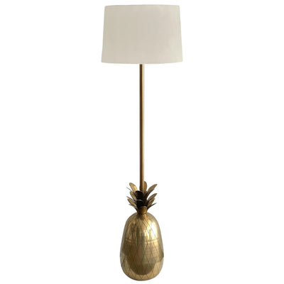 Oneworld Collection floor lamps Capricorn Antique Brass Pineapple Floor Lamp - SHADE