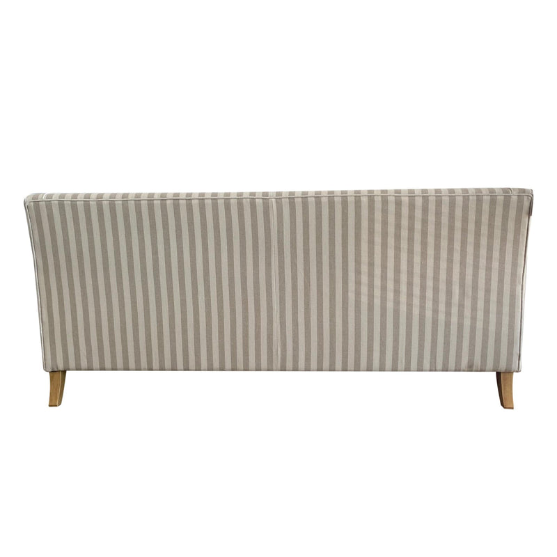 Oneworld Collection NZ sofas Bondi 3 Seat Sofa Natural Stripe / White