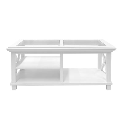 Oneworld Collection coffee tables & side tables Sorrento White Coffee Table