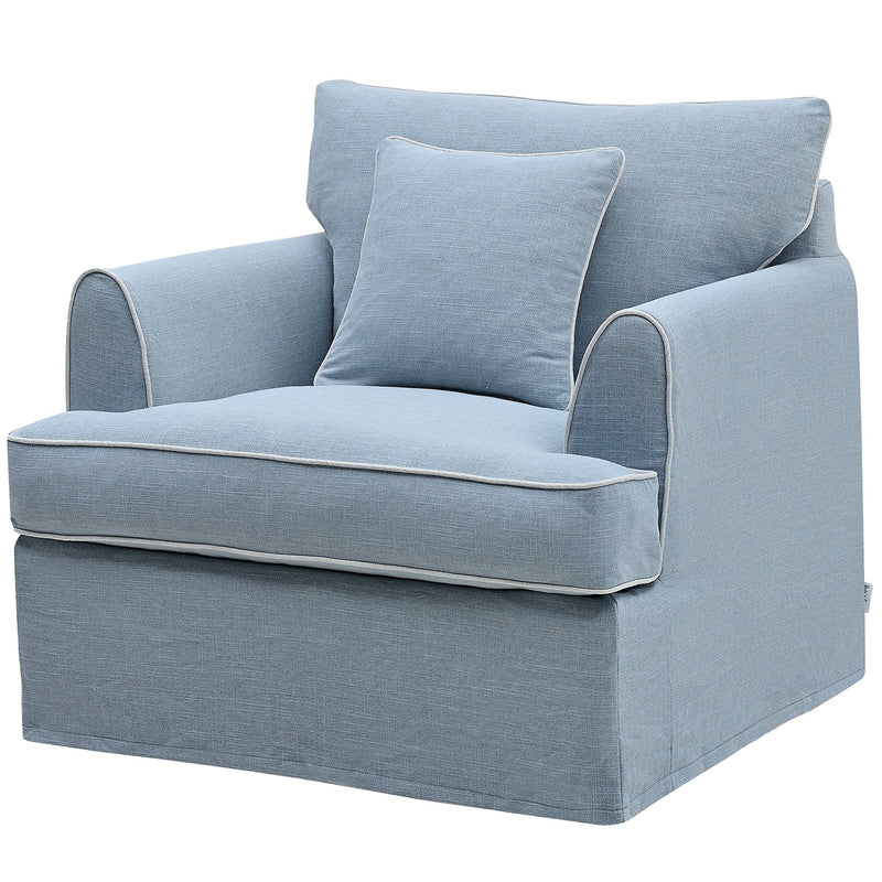 Oneworld Collection NZ Armchair Slip Cover - Byron Beach