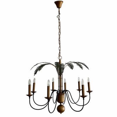 Oneworld Collection hanging lights Palm Leaves Chandelier