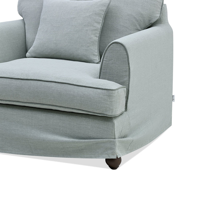 Oneworld Collection NZ Armchair Slip Cover - Byron Sage