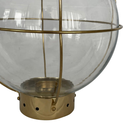 Oneworld Collection hurricanes & candles Mona Gold Lantern - Large