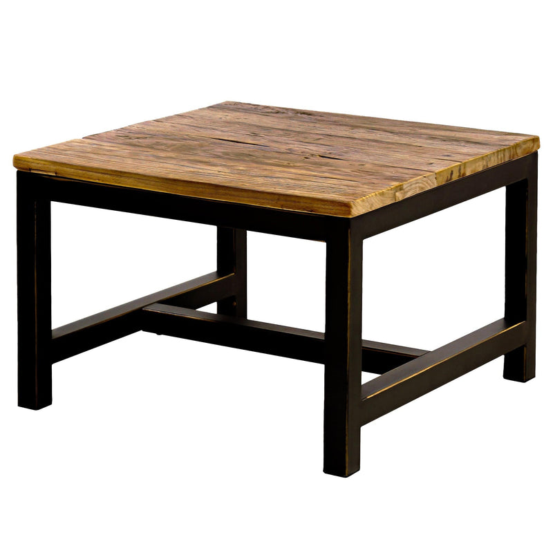 Oneworld Collection Side Tables Boston Recycled Elm Side Table
