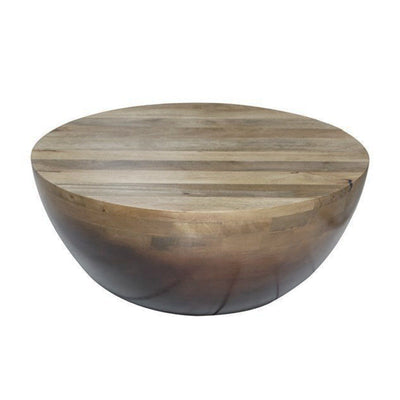 Oneworld Collection coffee tables & side tables Round Wooden Coffee Table
