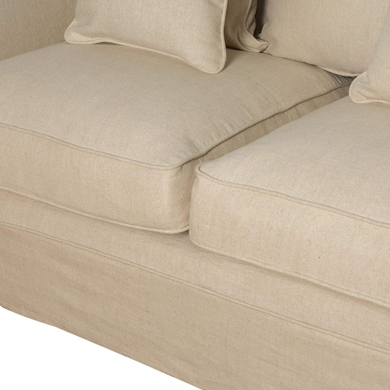 Noosa 2 Seat Sofa Beige - OneWorld Collection