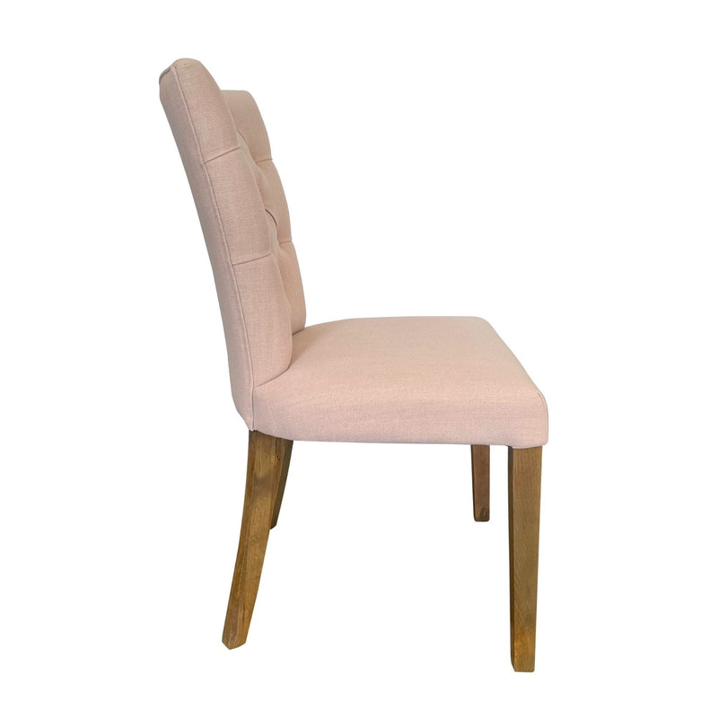 Latitude dining chairs Greenwich Linen Dining Chair Blush  *Limited Edition