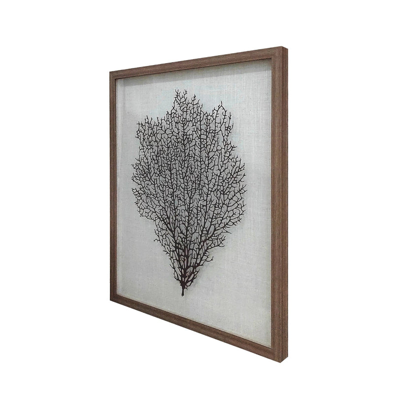 Oneworld Collection wall art Airlie Coral Wall Art Natural